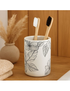 VASO BAÑO FLORAL 2
