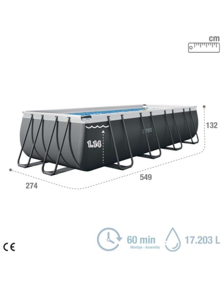 PISCINA RECTANGULAR ULTRA XTR 26356NP