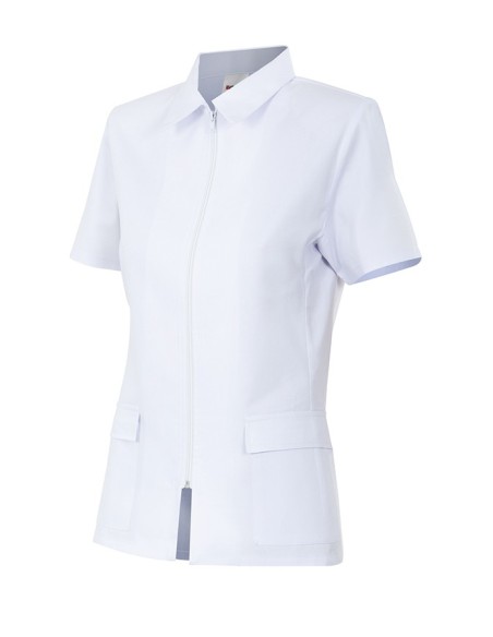 Chaqueta Mujer Cremallera Manga Corta