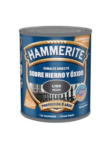 ESMALTE METÁLICO HAMMERITE BLANCO