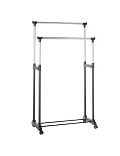 PERCHERO DOBLE CON RUEDAS