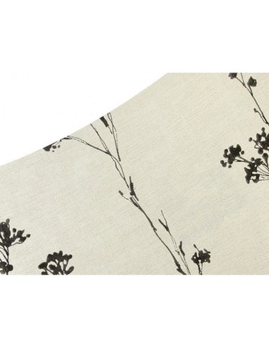 PAPEL PINTADO RAMAJE BLANCO NEGRO