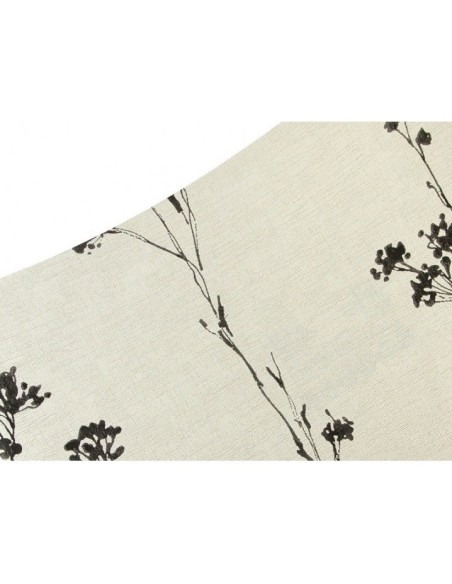 PAPEL PINTADO RAMAJE BLANCO NEGRO