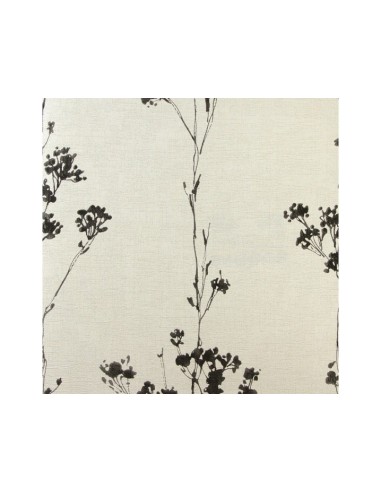 PAPEL PINTADO RAMAJE BLANCO NEGRO