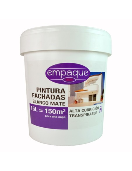 PINTURA FACHADAS EMPAQUE 15 L.