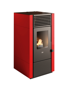 ESTUFA PELLETS 9,5 KW POLY BURDEOS